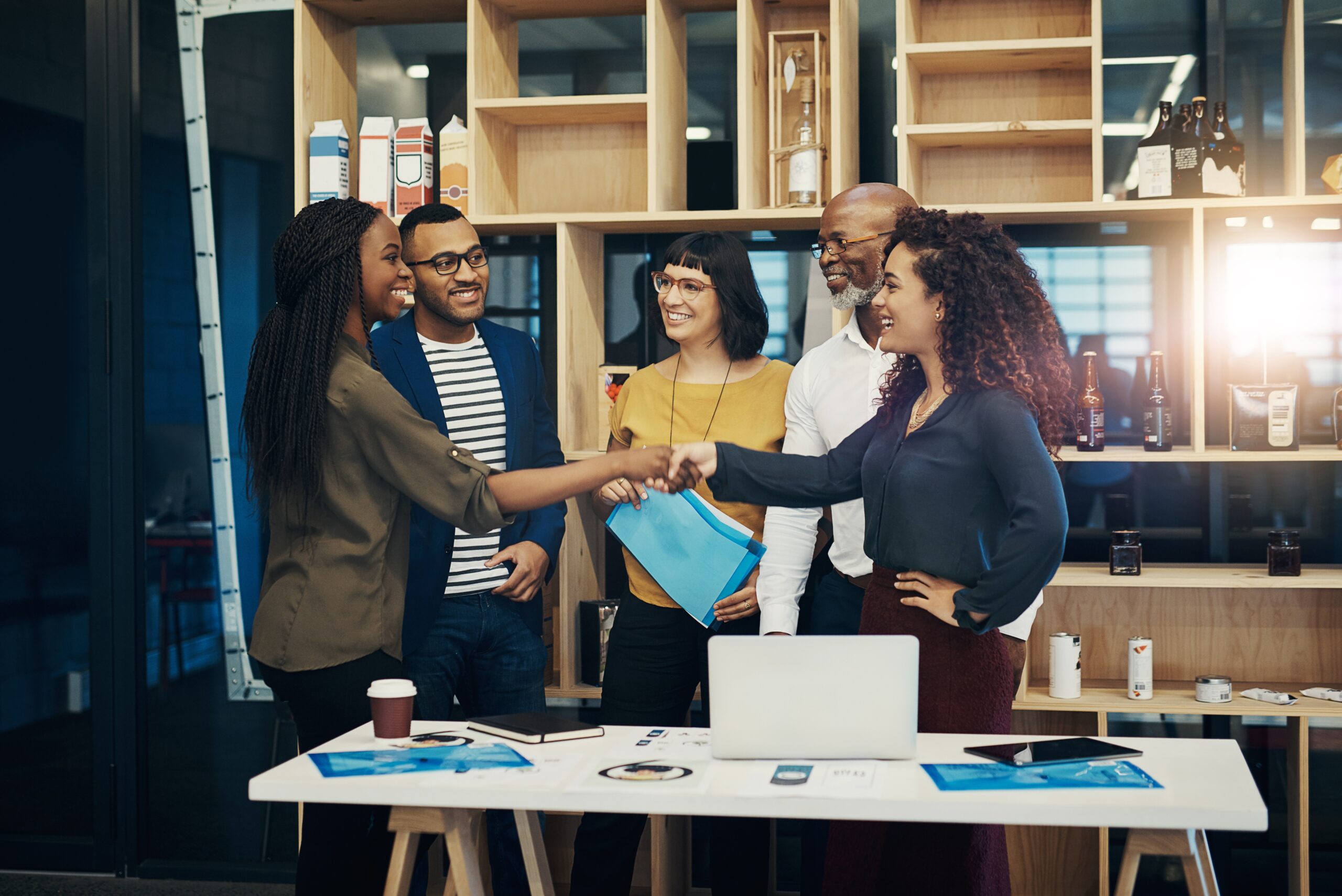 welcoming the new hire